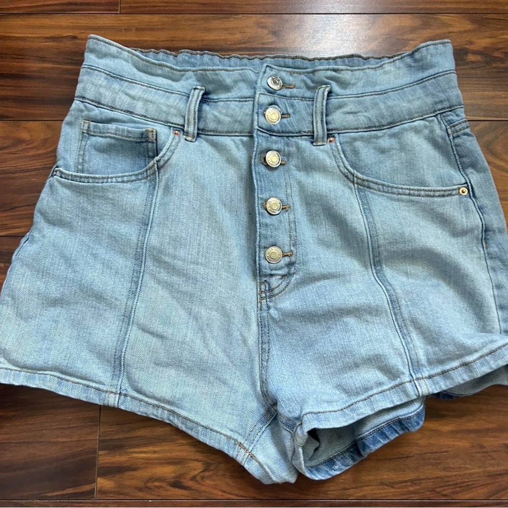 Wild fable high waisted blue jean shorts